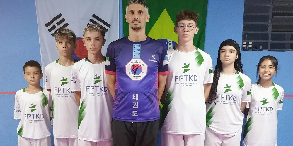 Sete atletas do grupo representarão Ponta Grossa no Grand Slam de Taekwondo