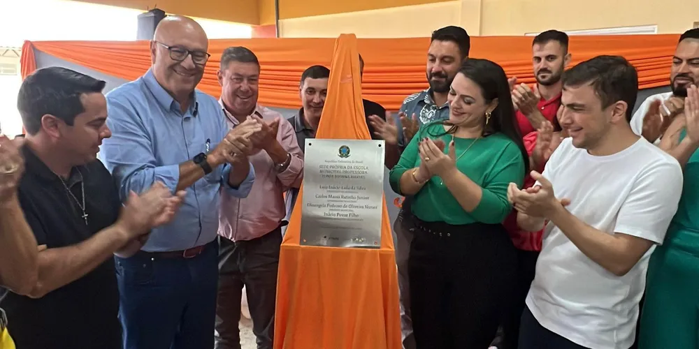 Luiz Cláudio Romanelli, Elisangela Pedroso e Aliel Machado destacaram a cerimônia de inauguração