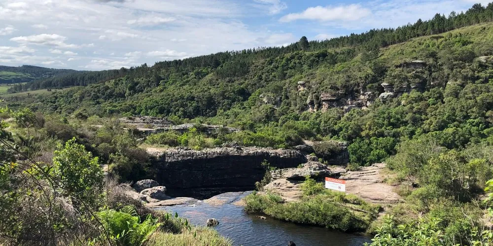 Afogamento aconteceu nas proximidades da região onde fica a cachoeira e cânion do Rio São Jorge