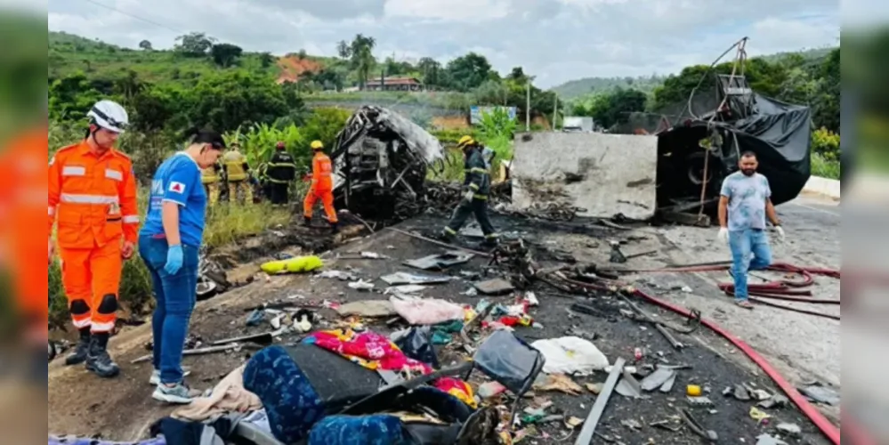 Acidente é um dos piores da história das rodovias do Brasil