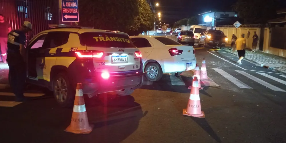 Acidente aconteceu na noite dessa terça-feira (07)