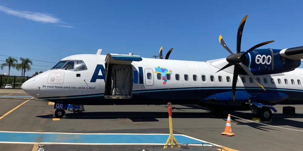 Voos da Azul serão suspensos a partir de março deste ano