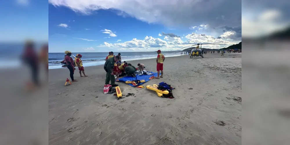 A equipe tentou realizar reanimação da vítima por mais de 50 minutos