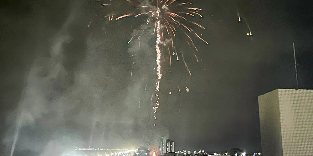 Apesar do grande público, as festas de Reveillón foram marcadas pela segurança e tranquilidade