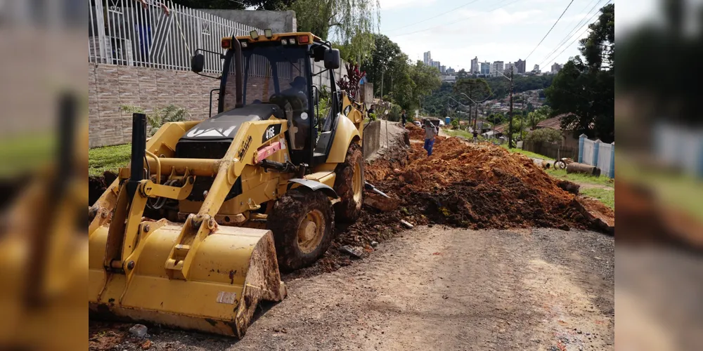 Obras ocorrem na Vila Amadeu Bolzani