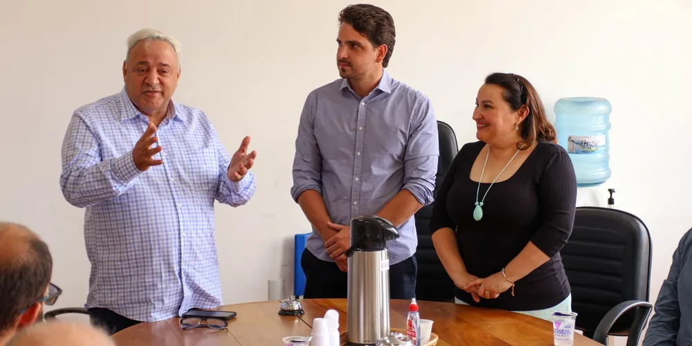 A reunião teve objetivo de solicitar recursos para atender diversas áreas do nosso município