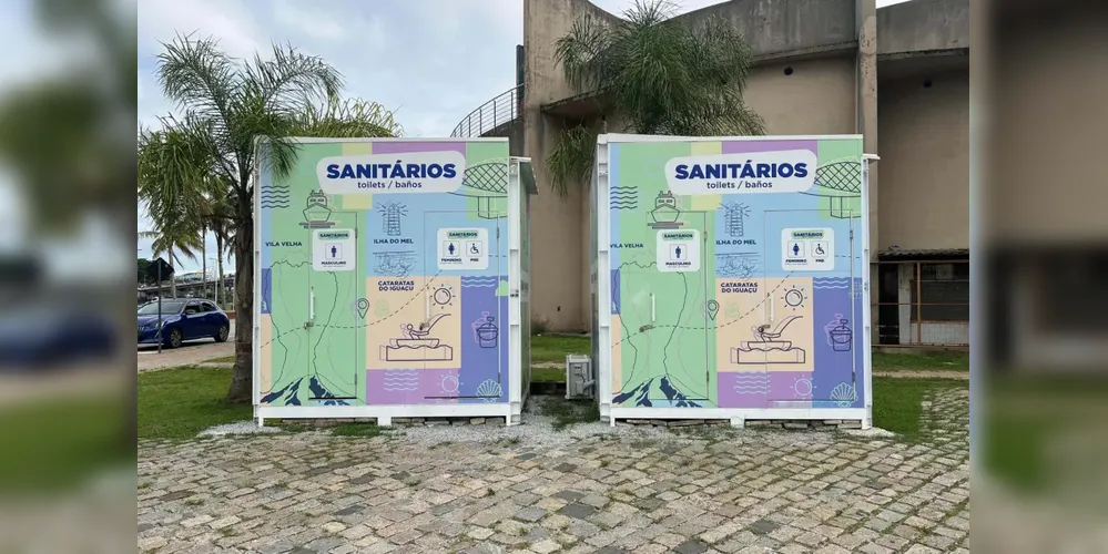 Banheiros instalados no Litoral têm mais de 200 mil acessos e viralizam nas redes sociais