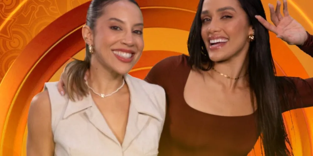 Eva e Renata são as últimas a deixarem a primeira Prova de Resistência do BBB 25