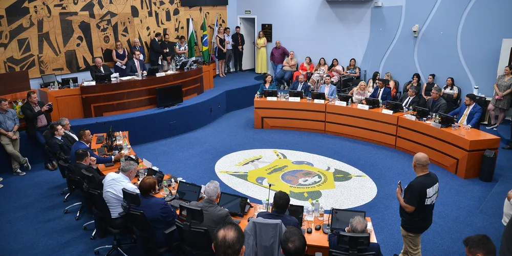 Nova legislatura de Ponta Grossa irá se reunir nesta quarta-feira (13)