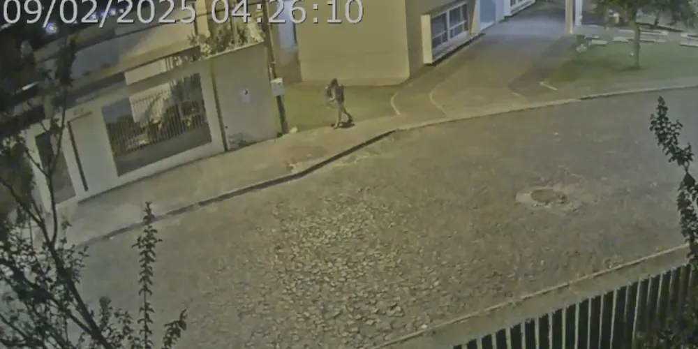 Guarda Civil Municipal localizou o suspeito com a ajuda das imagens do sistema de monitoramento do local