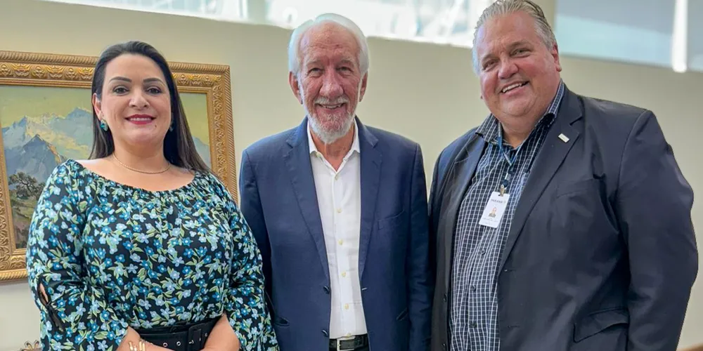 Elisangela Pedroso (PL), Darci Piana e José Carlos Loureiro Neto discutiram ações