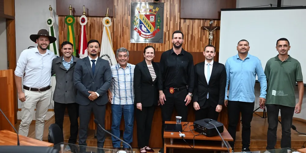 Lideranças se reuniram na Câmara Municipal de Telêmaco Borba.