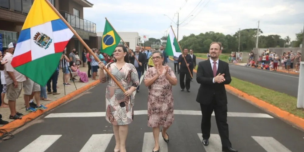 O trajeto terá saída da APAE e chegada na Escola Municipal José Pedro Novaes Rosas