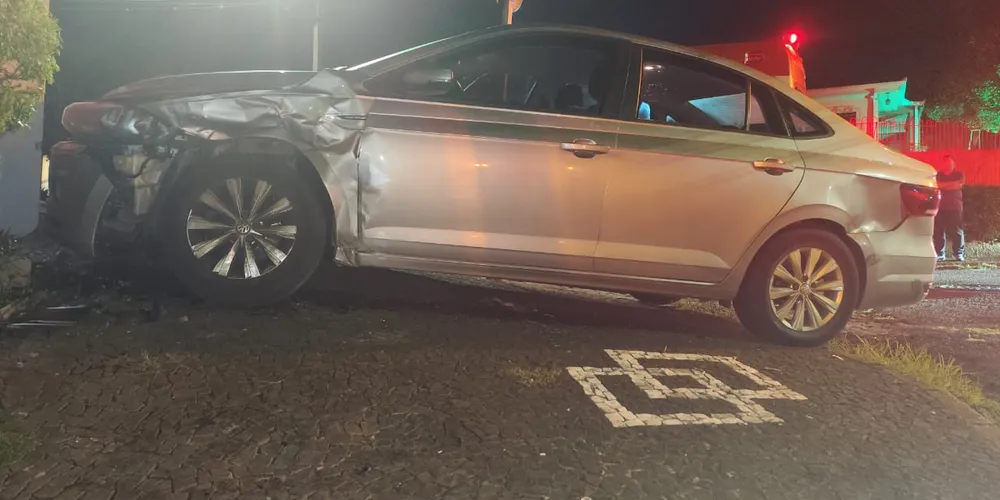 Acidente aconteceu na noite dessa sexta-feira (20)