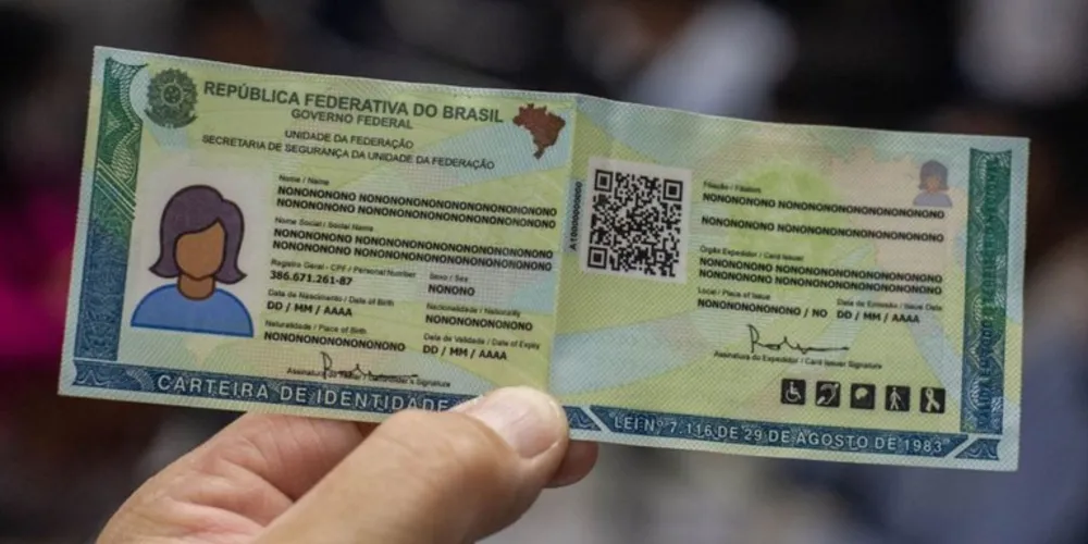 A Carteira de Identidade Nacional (CIN) começo a ser emitida em julho de 2022