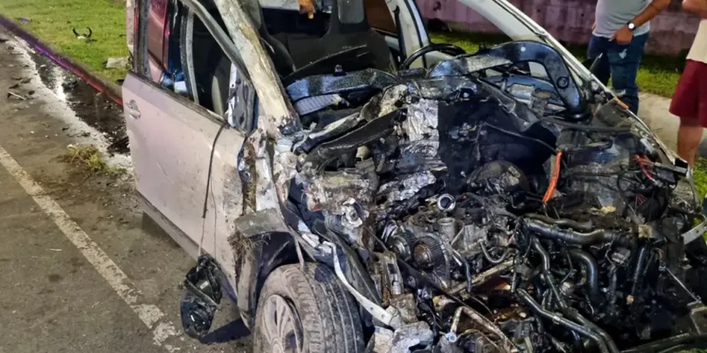 Homem foi encaminhado em estado gravíssimo ao Hospital do Trabalhador, em Curitiba