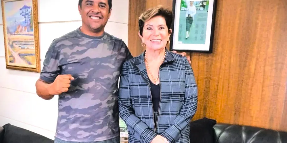 Vereador Fábio Silva se encontrou a prefeita Elizabeth Schmidt na última segunda-feira (27)