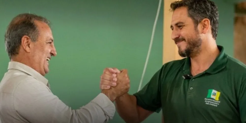 Moacyr Fadel e Douglas Modesto estiveram reunidos nesta sexta-feira (07)