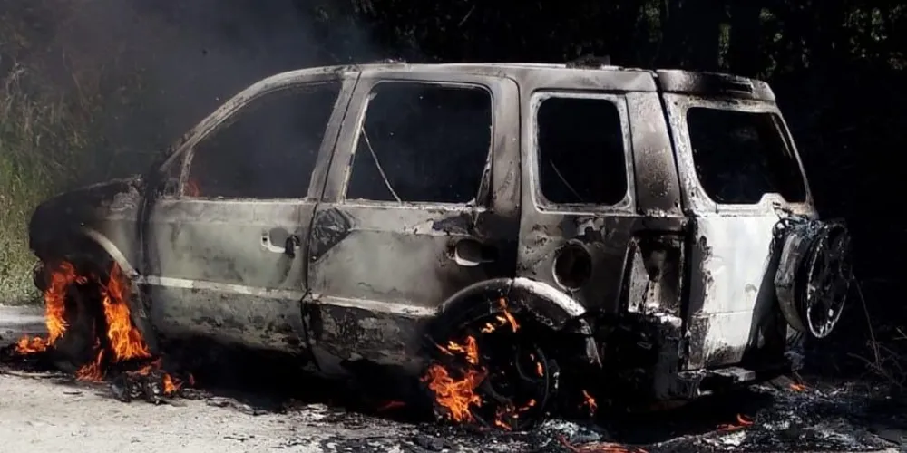 Veículo foi identificado como sendo um Ford/Ecosport