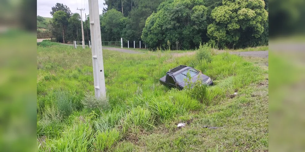 Saída de pista aconteceu na tarde dessa quinta-feira (05)