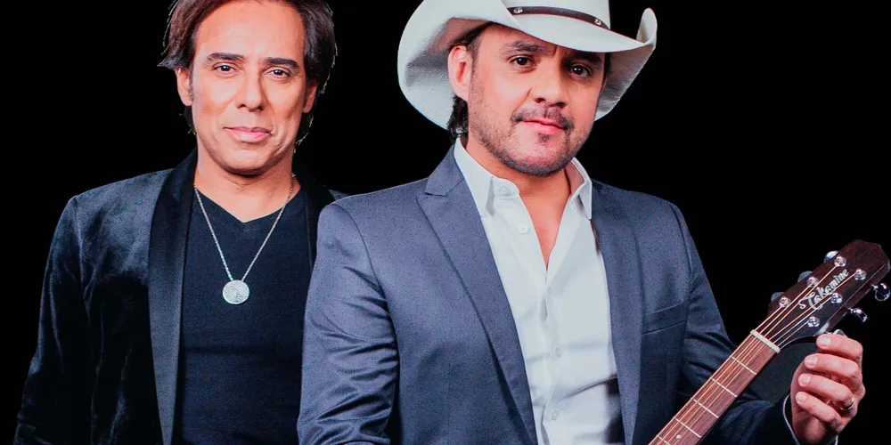 A dupla Guilherme & Santiago é quem abre o segundo final de semana de shows