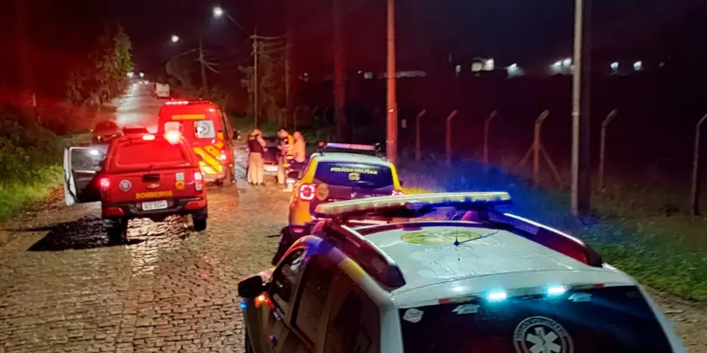 Ele teve uma parada cardiorrespiratória