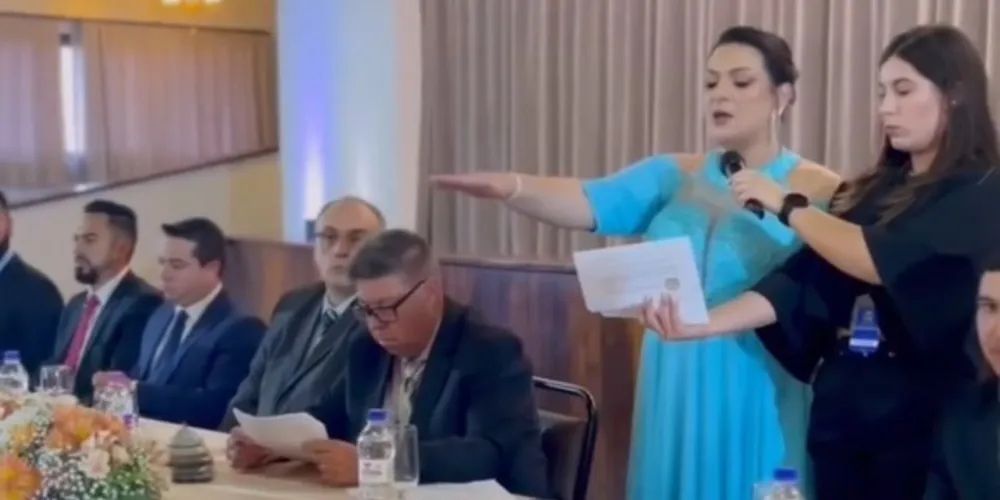 O ato aconteceu nesta quarta-feira (1º).