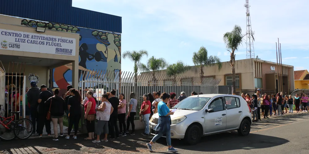 As inscrições serão feitas presencialmente na secretaria do CAF