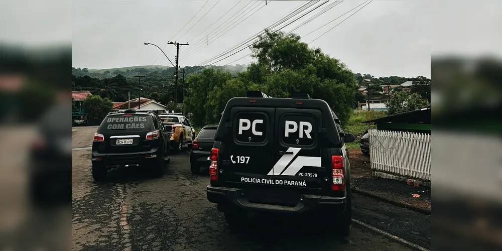 Quatro homens são presos em operação policial em Irati, nos Campos Gerais