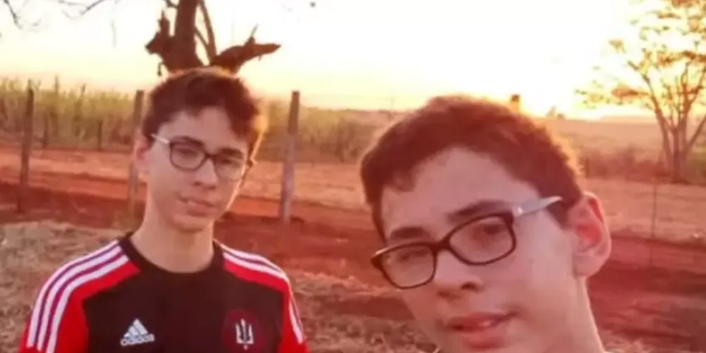 Vítimas Mateus Lugatto Ribeiro Garcia e Miguel Lugatto Ribeiro Garcia