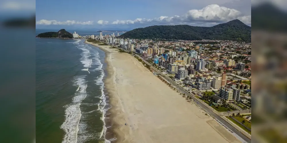 O adolescente é morador de Curitiba e estava com a família há dois dias no litoral