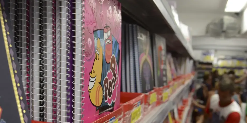 Material escolar impacta orçamento de 85% das famílias