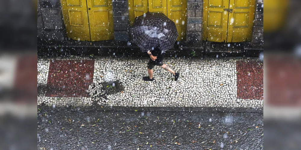 Ainda há possibilidade para temporais localizados entre a tarde e a noite