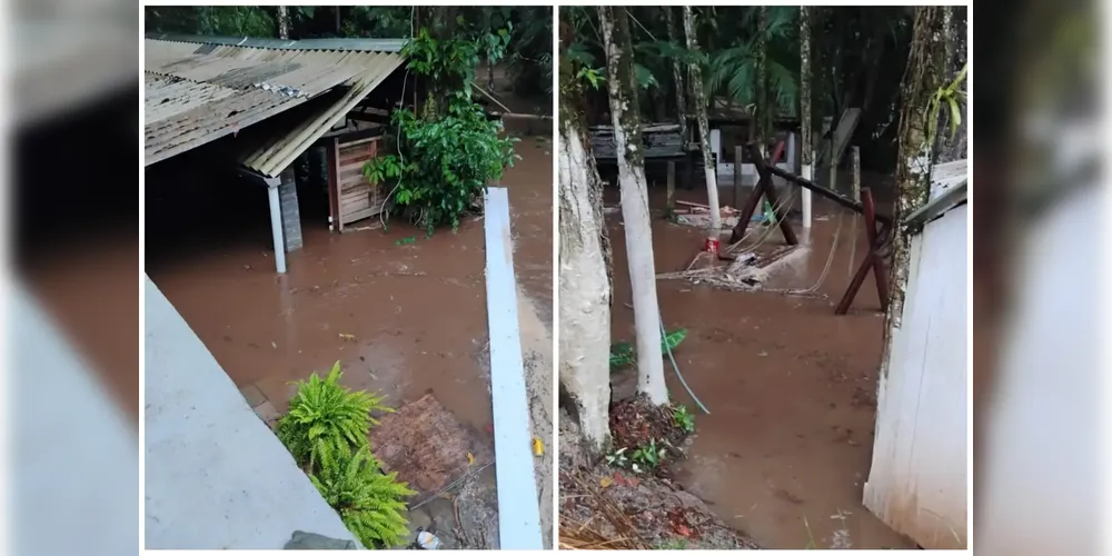 Vítimas estão sendo orientadas a não voltarem para as casas