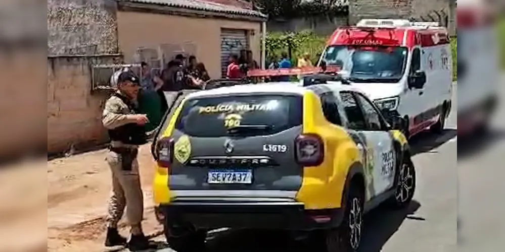 O crime aconteceu na Rua Rio Iguaçu, no bairro Iguaçu, em Fazenda Rio Grande