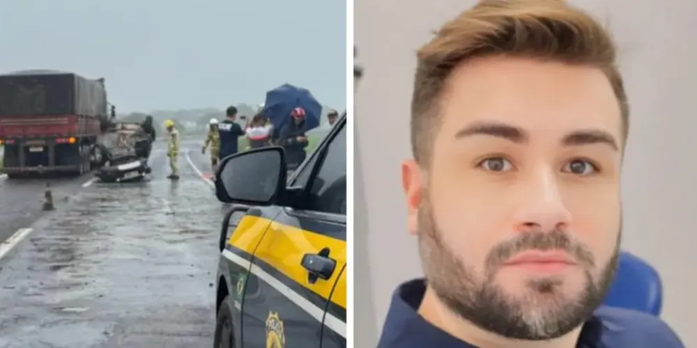 Diego Antonio Alves Vieira, seguia com o CrossFox no sentido Toledo