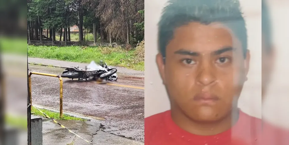 O filho dele, que estava na garupa, foi encaminhado ao hospital em estado grave