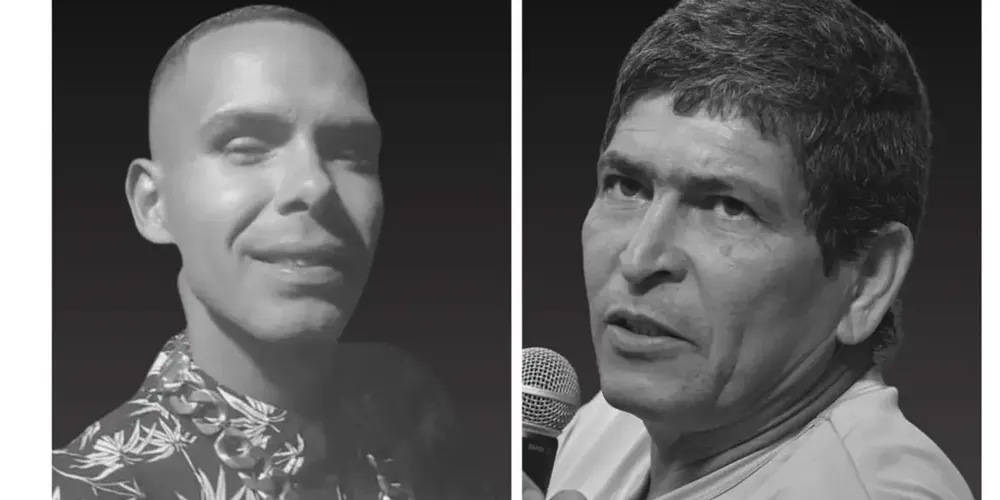 Foram mortos a tiros Gleison Barbosa de Carvalho, de 28 anos, 
e Valdir do Nascimento, o Valdirzão, de 52