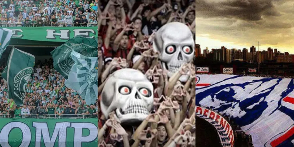 Coritiba, Athletico Paranaense e Paraná Clube possuem torcidas organizadas com grande número de integrantes