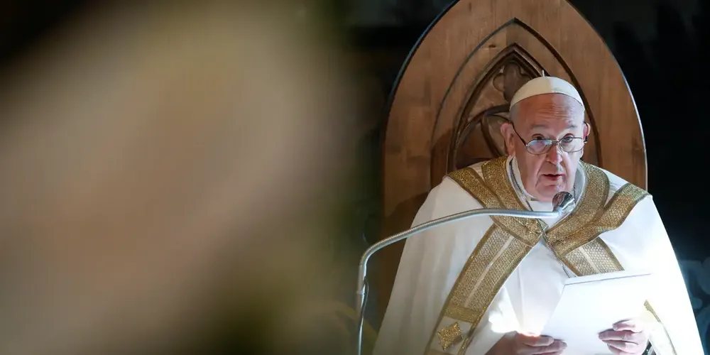 O papa Francisco comemorou a interrupção dos combates na Faixa de Gaza