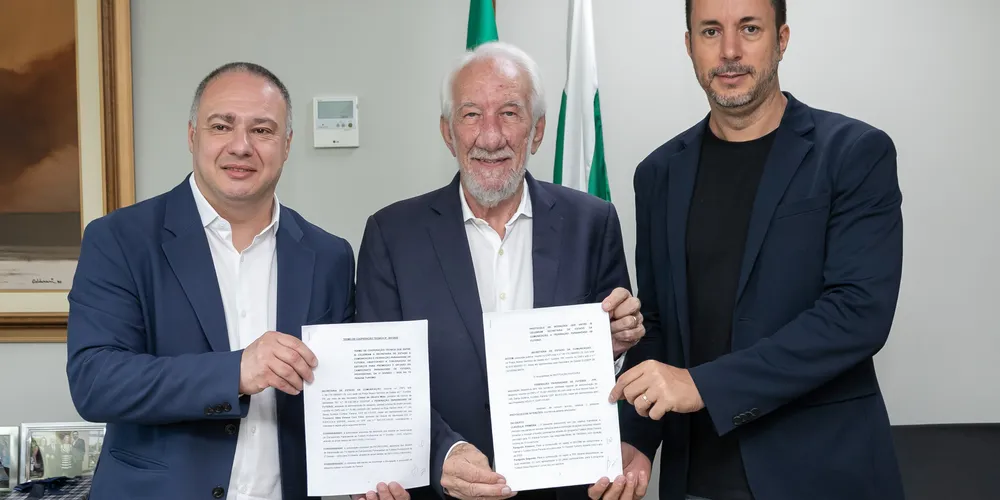 Cobertura é fruto da renovação do acordo entre o Governo do Estado e a Federação Paranaense de Futebol