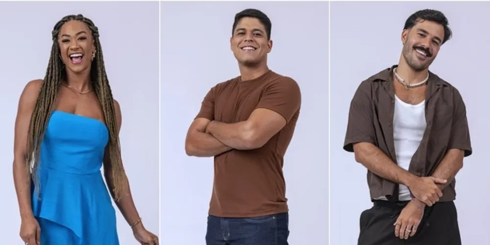 Aline, Guilherme e Mateus são os emparedados da semana