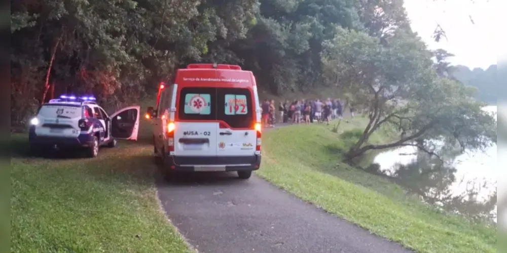 Situação aconteceu na Represa do Passaúna, nesta terça-feira