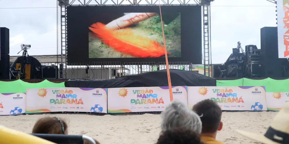 As atividades começaram domingo (29), no palco do posto fixo de Caiobá