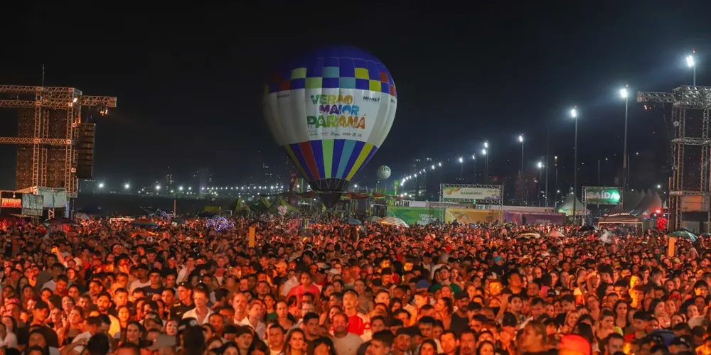 Em apenas dois finais de semana, o evento já reuniu 519 mil pessoas em Matinhos e Pontal do Paraná