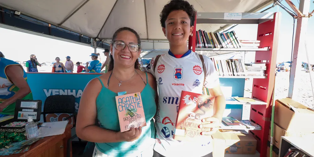 Atendimento das secretarias de estado dentro da programação do Verão Maior Parana, em Matinhos