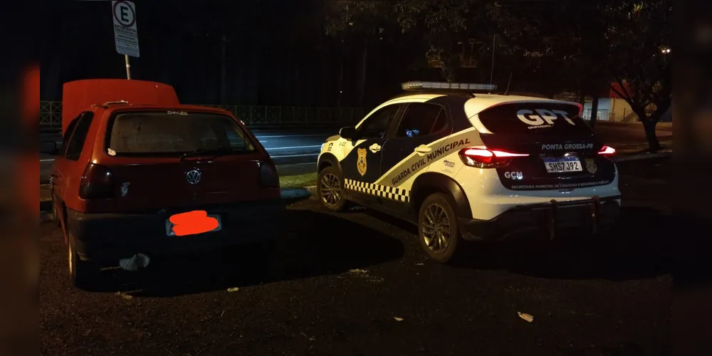 Condutor conduzia carro em alta velocidade quando foi abordado pela equipe GPT Bravo da Guarda Municipal