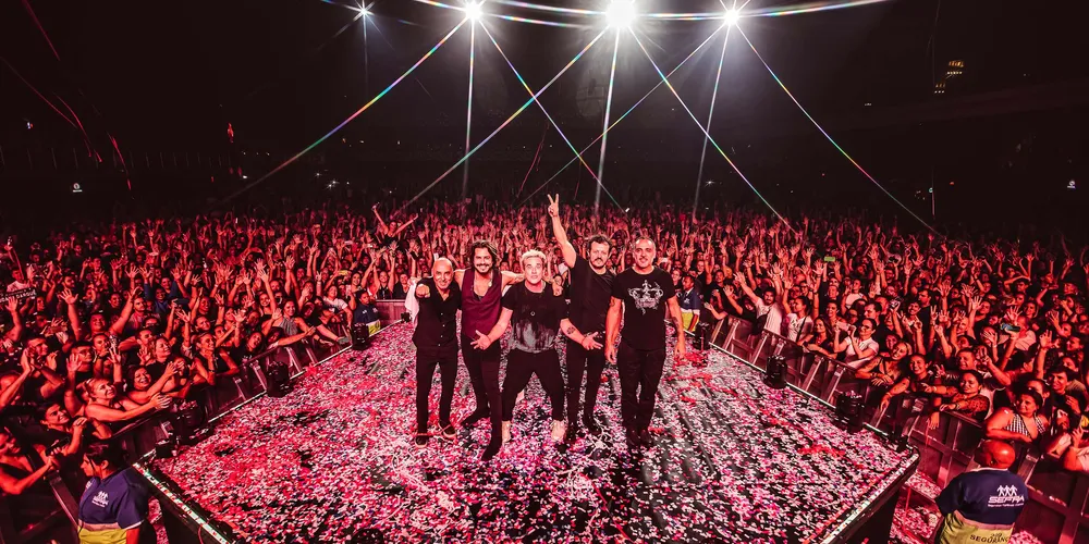 Jota Quest, Péricles e sertanejos abrem temporada de shows do Verão Maior Paraná. Na foto, Jota Quest