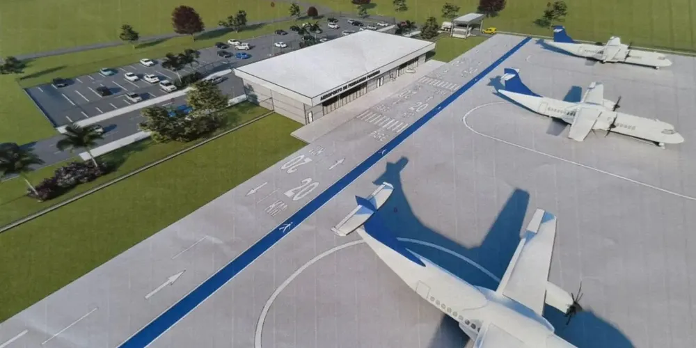 A área onde ocorrerá a construção do aeródromo foi doada pela família Kasprzak em outubro de 2023 para a Amcespar