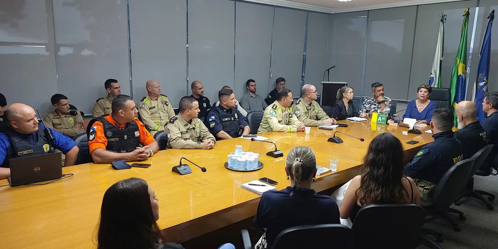 Durante a reunião, foram apresentados os balanços das ações realizadas em 2024